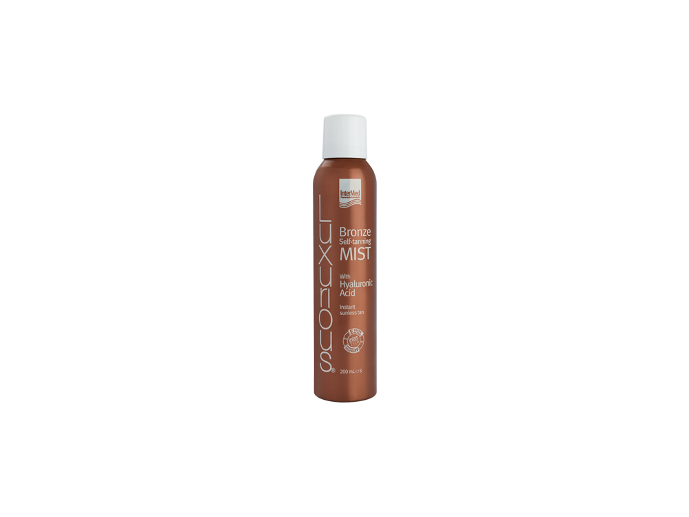 InterMed Luxurious Bronze Self-Tanning Mist, Σπρέι Μαυρίσματος χωρίς Έκθεση στον Ήλιο, 200ml