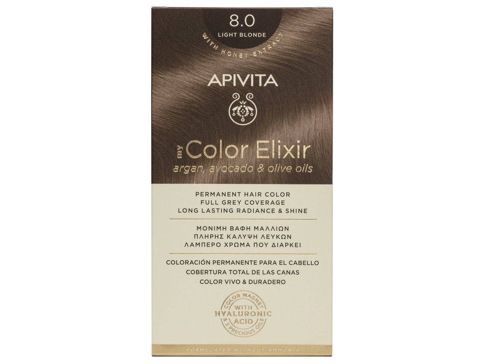 Apivita My Color Elixir N8.0 Ξανθό Ανοιχτό 50 & 75ml