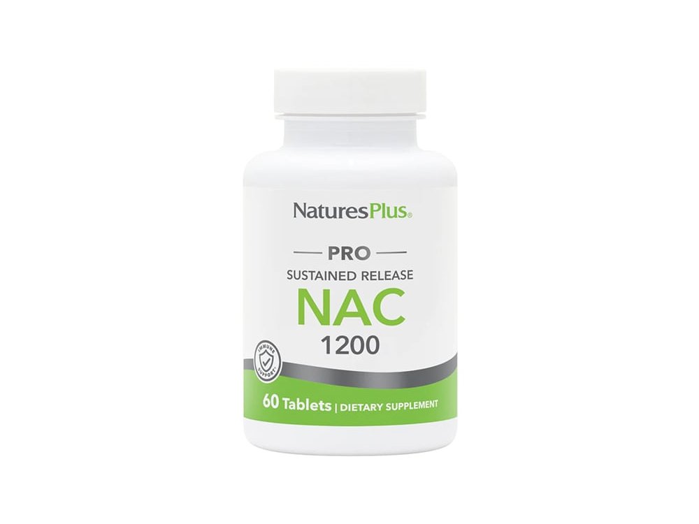 Nature's Plus Pro NAC 1200, Συμπλήρωμα Διατροφής με Αντιοξειδωτικές Ιδιότητες, 60tabs