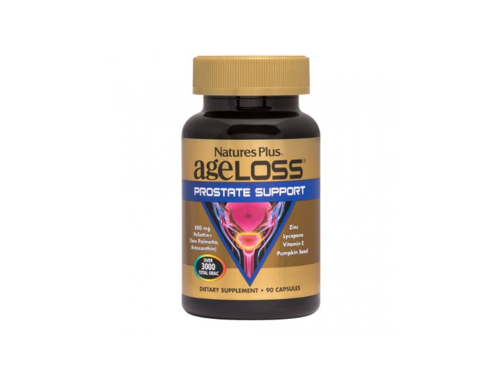 Nature's Plus AgeLoss Prostate Support, Φόρμουλα για την Υγεία του Προστάτη, 90caps