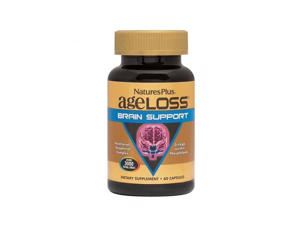 Nature's Plus AgeLoss Brain Support, Συμπλήρωμα για την Μνήμη, 60caps