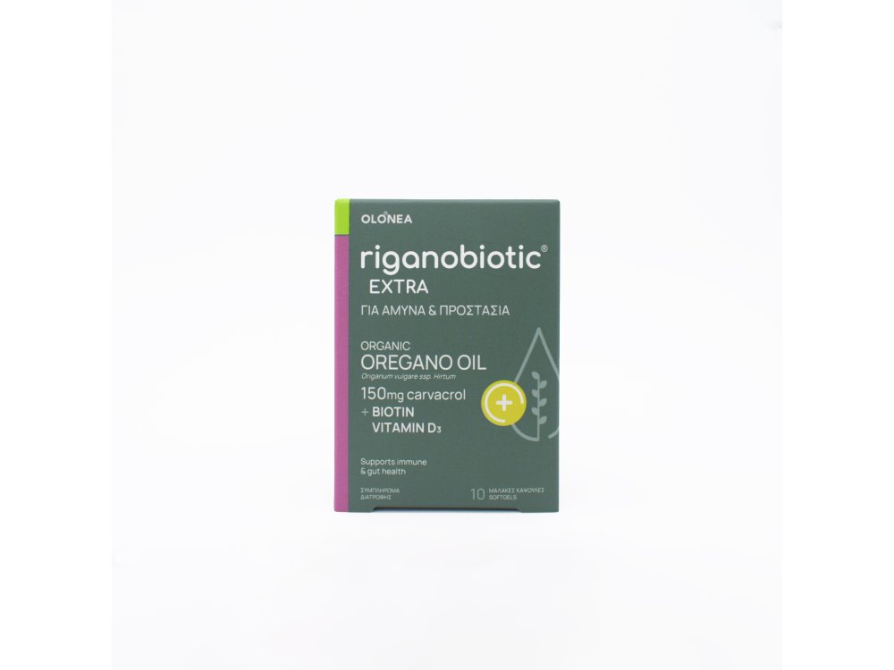 Olonea Riganobiotic Extra, για Άμυνα & Προστασία, 10softgels