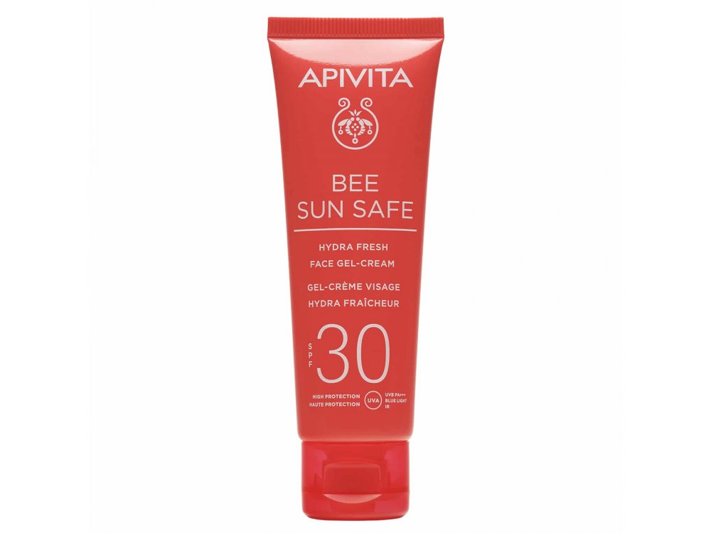 Apivita Bee Sun Safe Hydra Fresh Ενυδατική Κρέμα Gel Προσώπου SPF30, 50ml