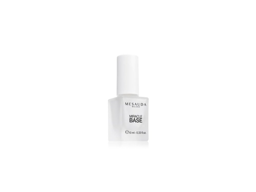 Mesauda Miracle Base, Long Lasting Nail Base Coat, 10ml