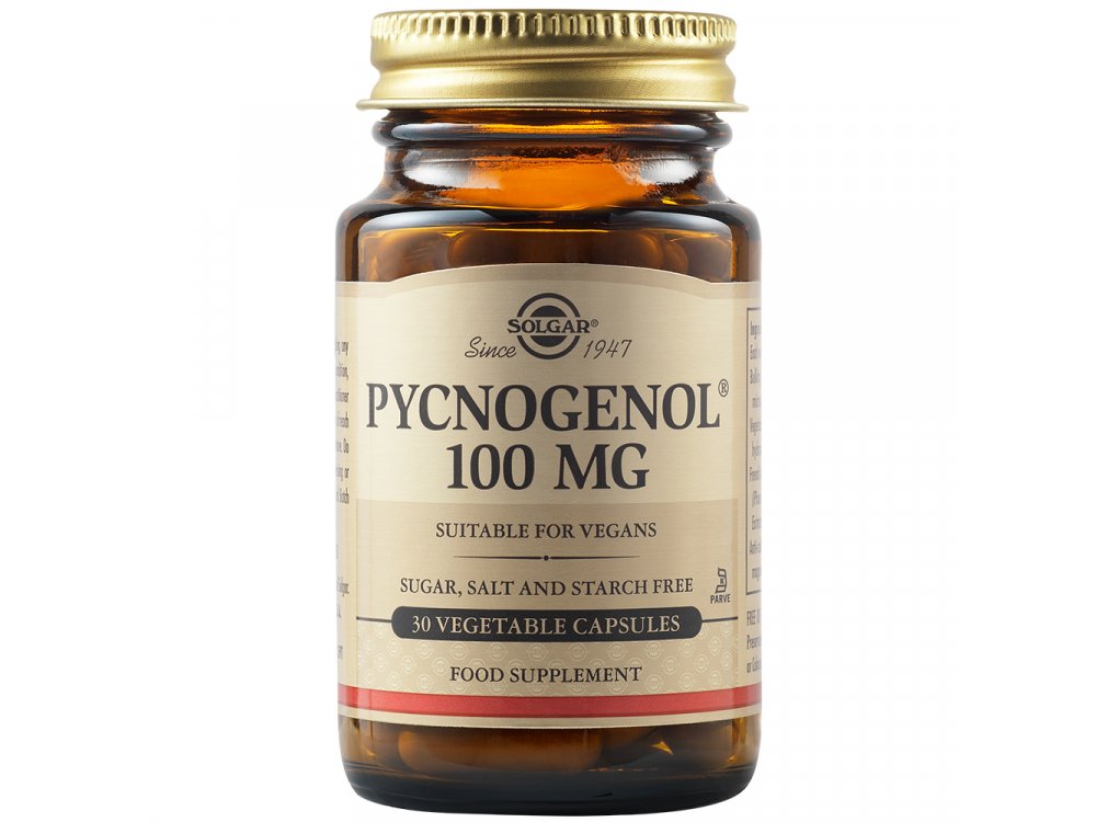 Solgar Pycnogenol 100mg 30Vegs.Caps