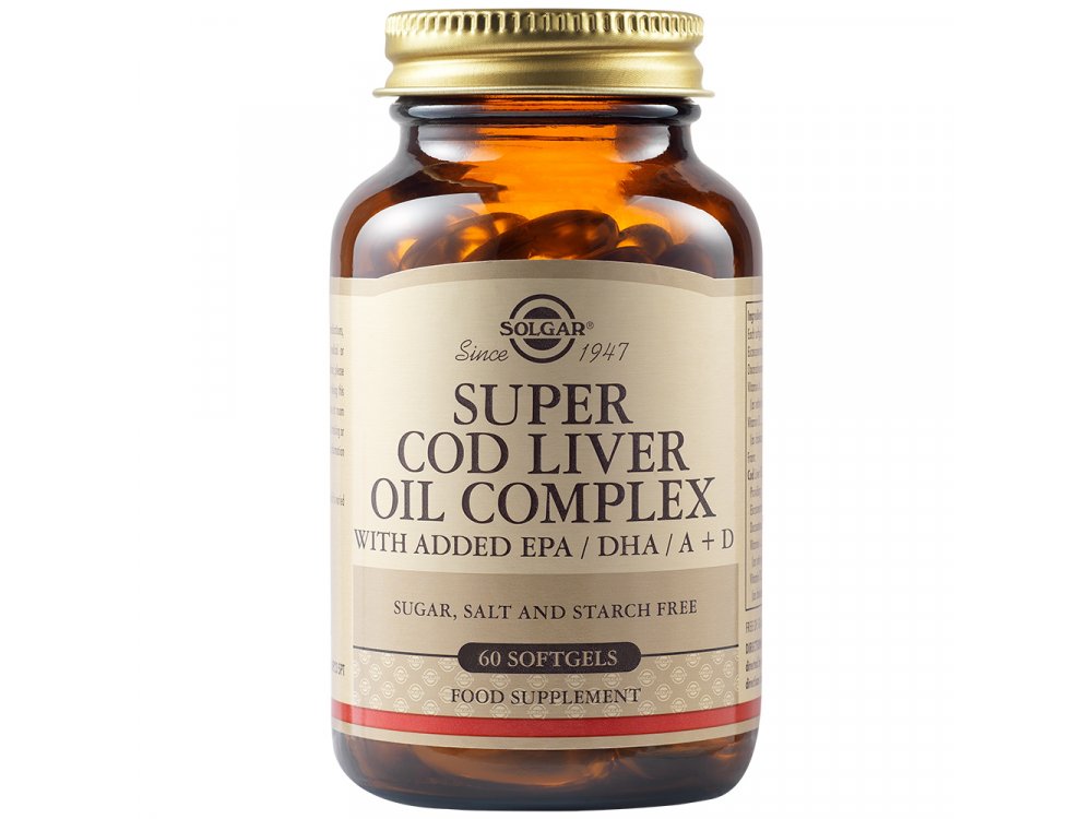 Solgar Super Cod Liver Oil Complex 60tabs