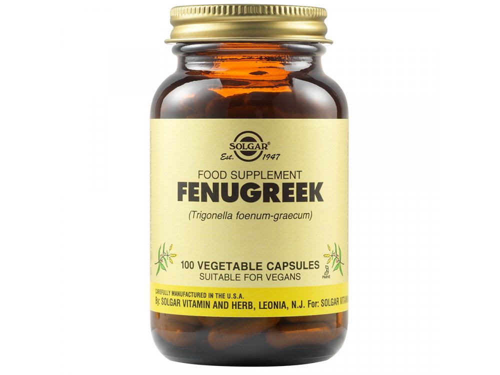 Solgar Fenugreek 520ml 100Vegs.Caps