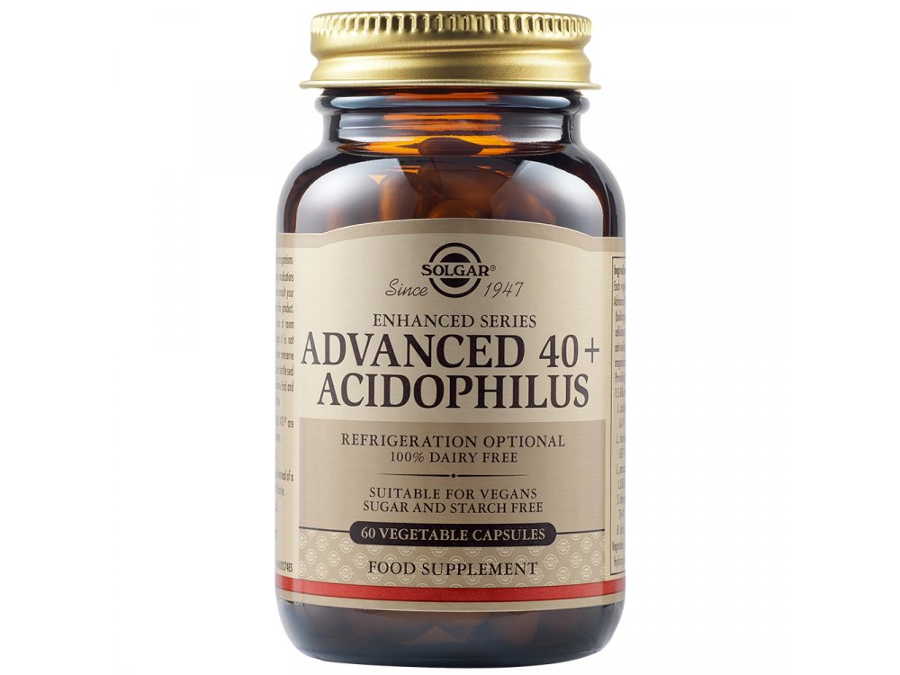 Solgar Advanced 40+ Acidophilus 60Vegs.Caps