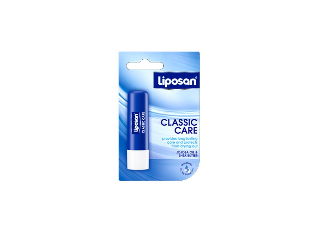 Liposan Classic Care Lip Balm Ενυδατικό Στικ Χειλιών, 4.8gr