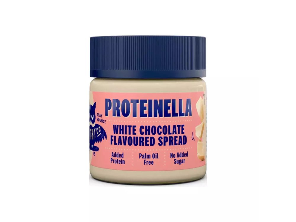 HealthyCo Proteinella White Chocolate, Άλειμμα Λευκής Σοκολάτας με Έξτρα Πρωτεΐνη Χωρίς Προσθήκη Ζάχαρης, 360gr