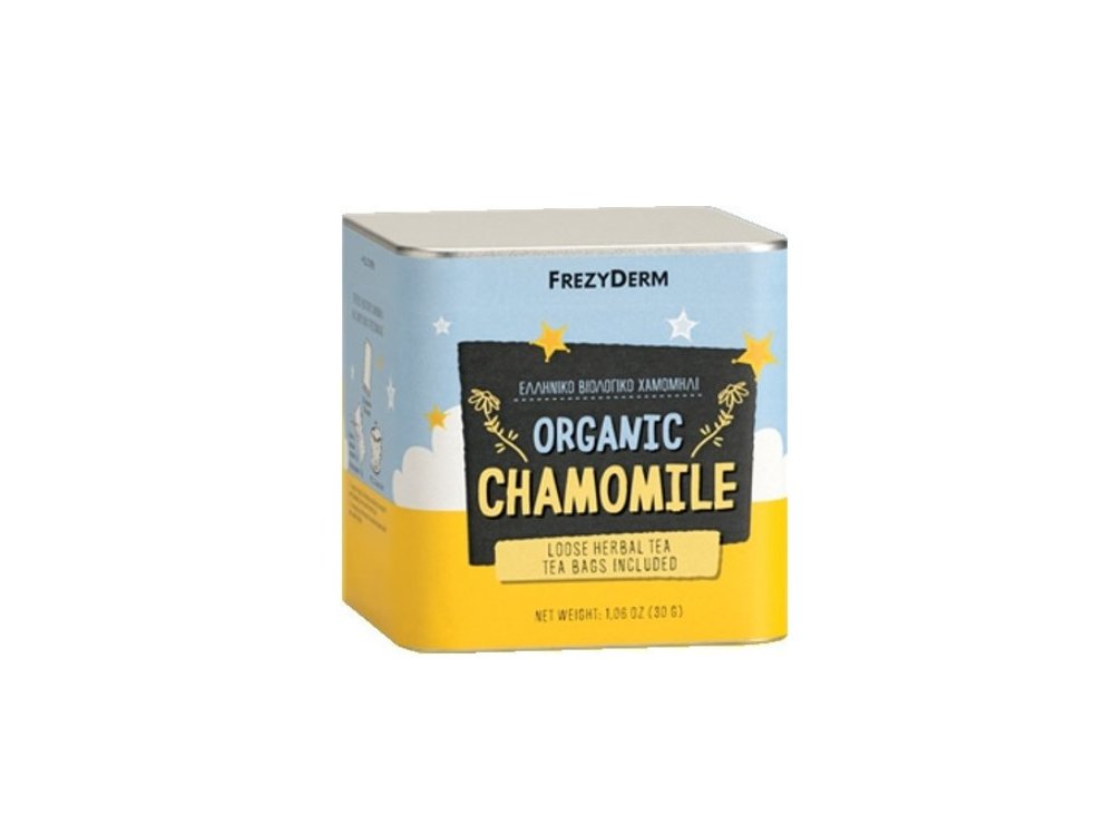 Frezyderm Organic Chamomile Ρόφημα Ελληνικό Βιολογικό Χαμομήλι, 30gr