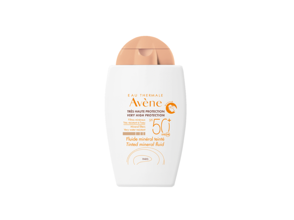 Avene Tinted Mineral Fluid SPF50+ Αντηλιακό Προσώπου με Χρώμα, 40ml