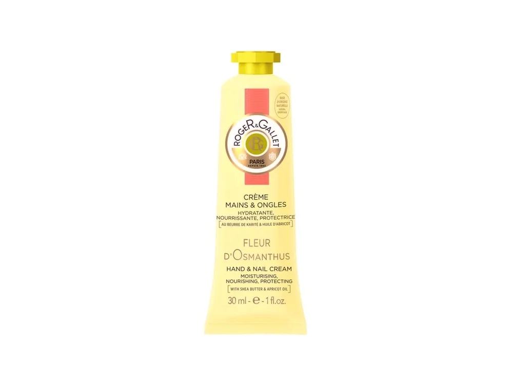 Roger & Gallet Fleur d'Osmanthus Hand and Nail Cream, Κρέμα Βαθιάς Θρέψης & Ενυδάτωσης για Χέρια & Νύχια, 30ml