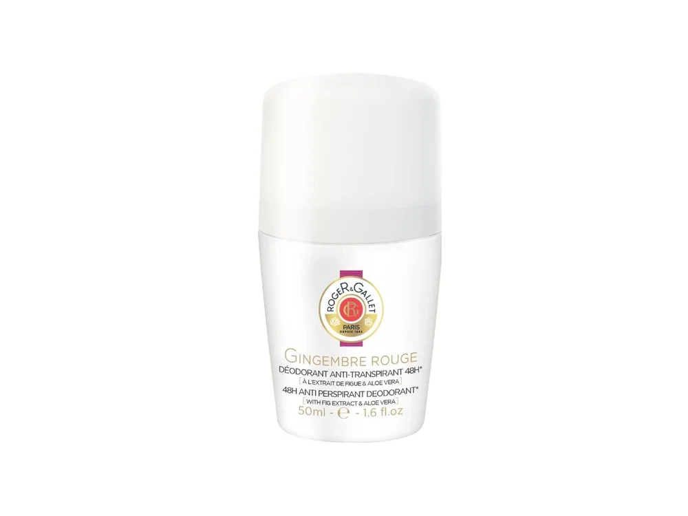 Roger & Gallet Gingembre Rouge Roll on Deo, Γυναικείο Αποσμητικό 48ωρης Προστασίας σε Μορφή Roll on, 50ml