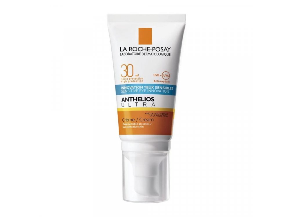 La Roche Posay Anthelios Ultra Cream SPF30, Αντηλιακή Κρέμα Προσώπου κατάλληλη για την περιοχή των ματιών, 50ml