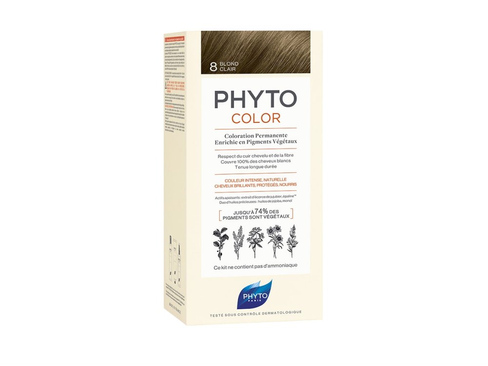 Phyto Phytocolor Νο8 Light Blonde, Ξανθό Ανοιχτό, 1τμχ