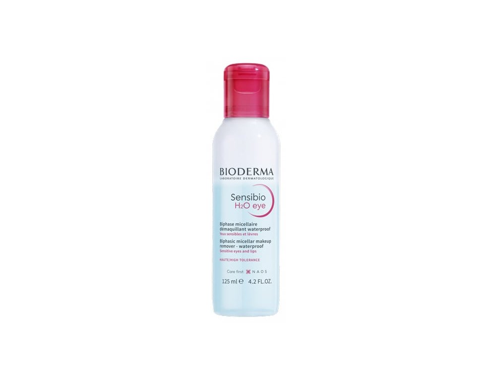 Bioderma Sensibio H2O Eye Διφασικό Nερό Μicellaire για Ντεμακιγιάζ Ματιών & Χειλιών, 125ml