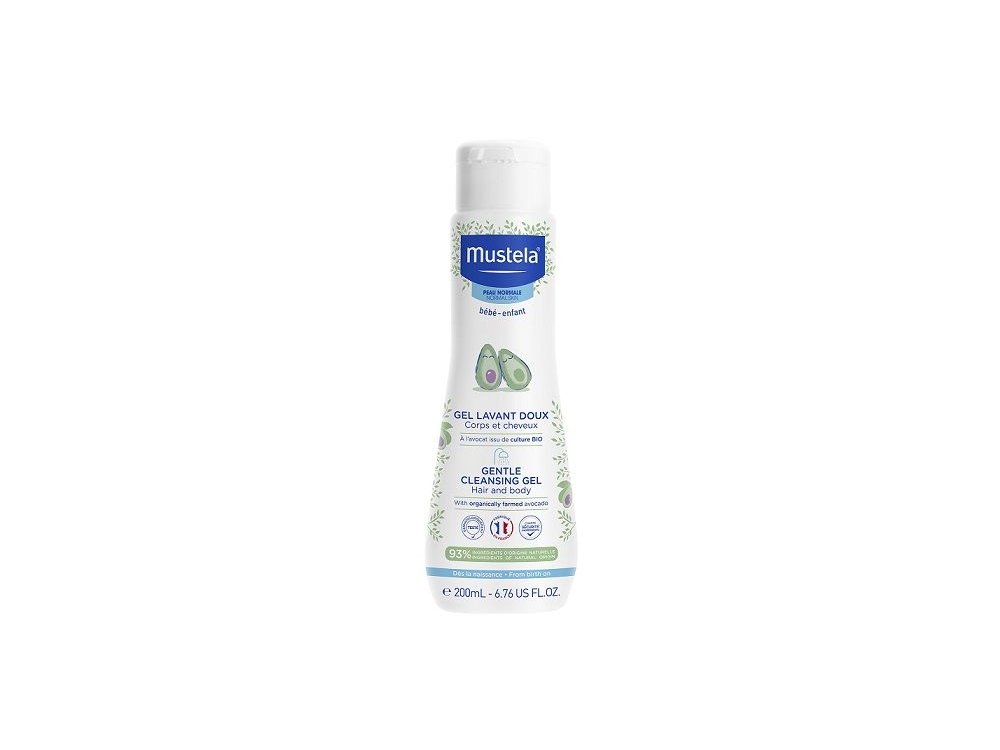 Mustela Gentle Cleansing Gel Lavant Doux Απαλό Τζελ Καθαρισμού για Μαλλιά & Σώμα 200ml