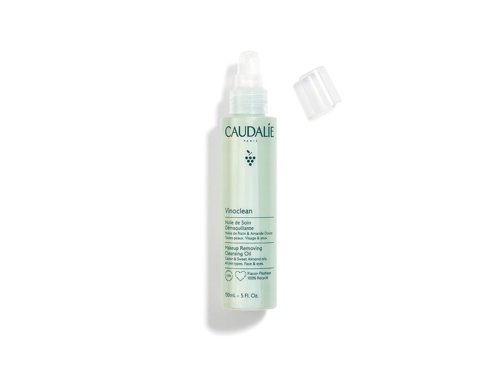 Caudalie Vinoclean Make-Up Removing Cleansing Oil Φυτικό Έλαιο Ντεμακιγιάζ & Καθαρισμού Προσώπου για Όλους τους Τύπους Επιδερμίδας, 150ml