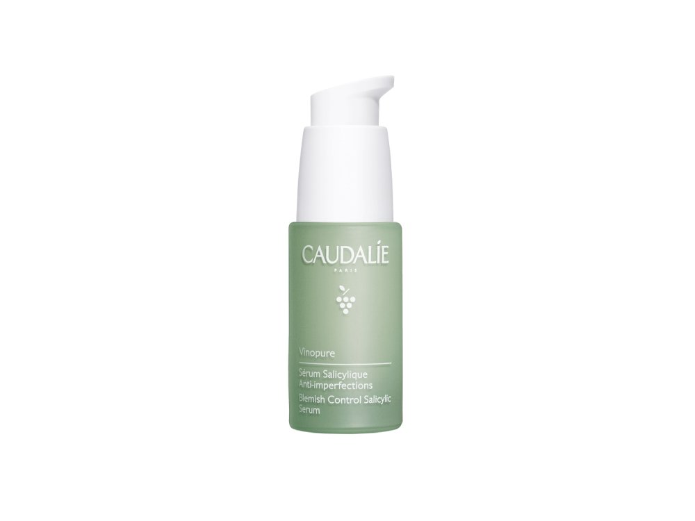 Caudalie Vinopure Blemish Control Salicylic Serum, Ορός Προσώπου Για Την Ακνεϊκή Επιδερμίδα, 30ml