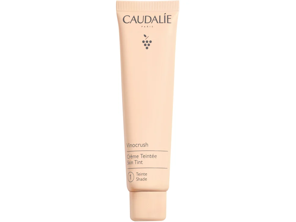 Caudalie Vinocrush Skin Tint Shade 1 Fair, Ενυδατική Κρέμα Προσώπου με Χρώμα, 30ml