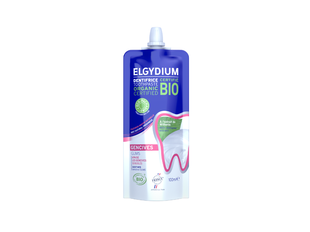 Elgydium Eco Bio Gums Οικολογικά Σχεδιασμένη Οδοντόκρεμα για Ευαίσθητα Ούλα, 100ml