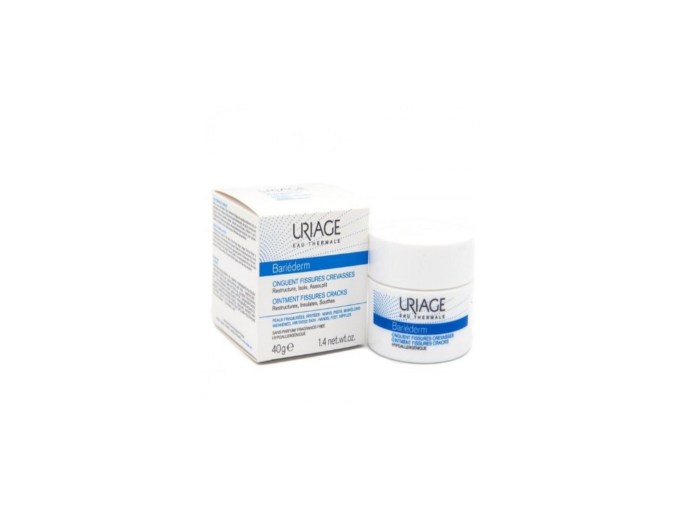 Uriage Bariederm Ointment Κρέμα Ανάπλασης για Σκασίματα & Ρωγμές, 40g