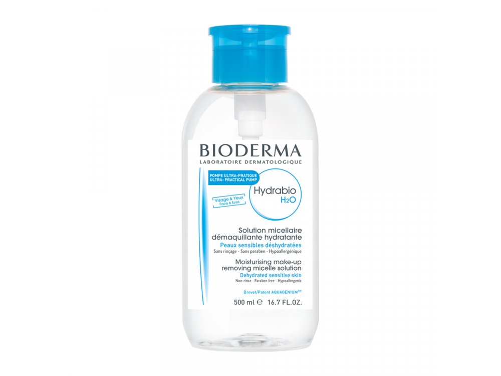 Bioderma Hydrabio H2O Reversed Pump 500ml