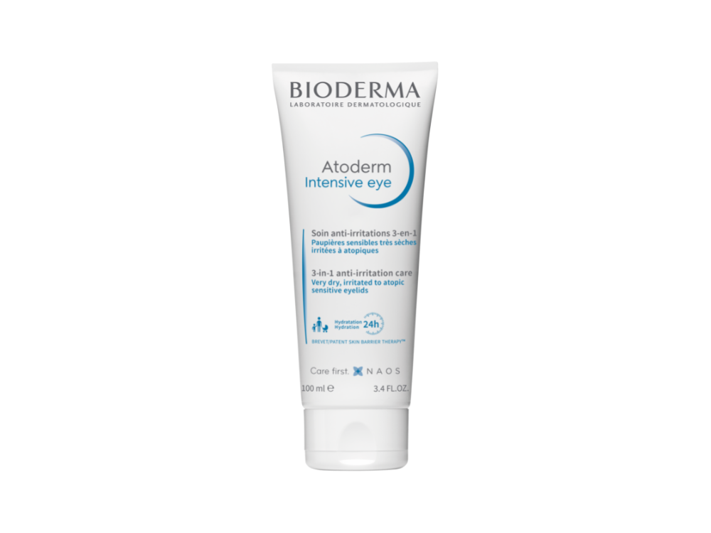 Bioderma Atoderm Intensive Eye 3-in-1 Anti-Irritation Care Ενυδατική Κρέμα Ματιών, 100ml