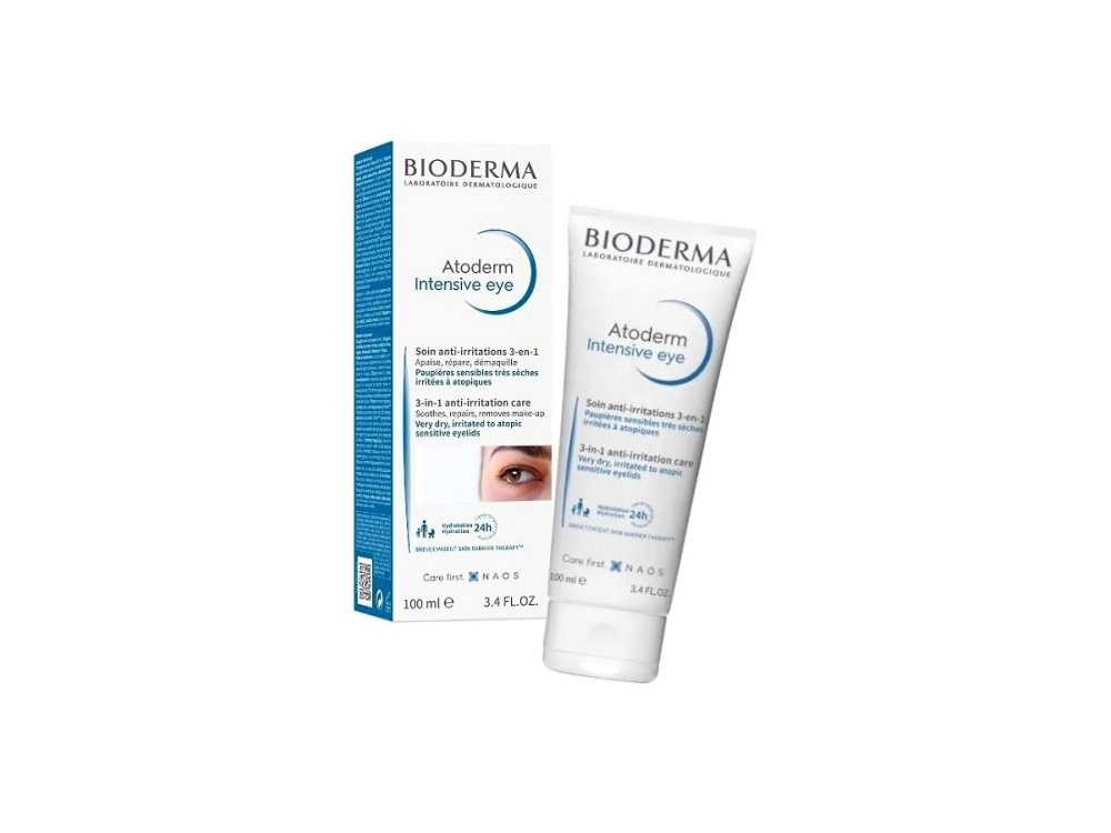 Bioderma Atoderm Intensive Eye 3-in-1 Anti-Irritation Care Ενυδατική Κρέμα Ματιών, 100ml