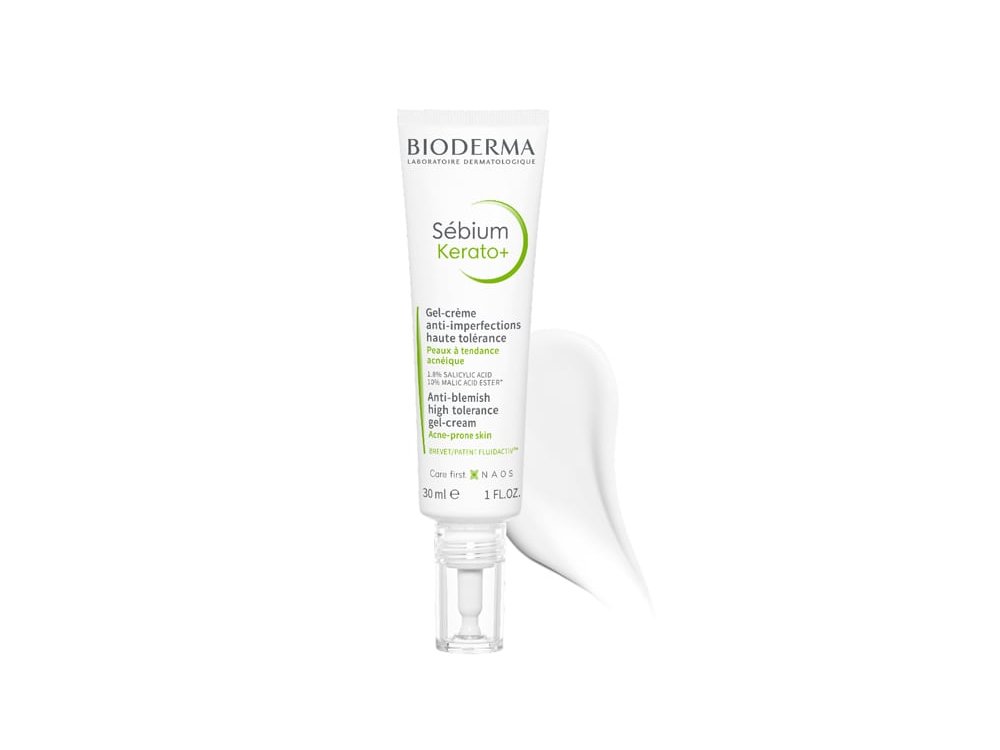 Bioderma Sebium Kerato+ Κρέμα Προσώπου σε Μορφή Τζελ για Επιδερμίδες με Τάση Ακμής, 30ml