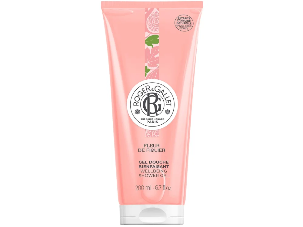 Roger & Gallet Fleur de Figuier Wellbeing Shower Gel, Αφρόλουτρο με Άρωμα Σύκου, 200ml