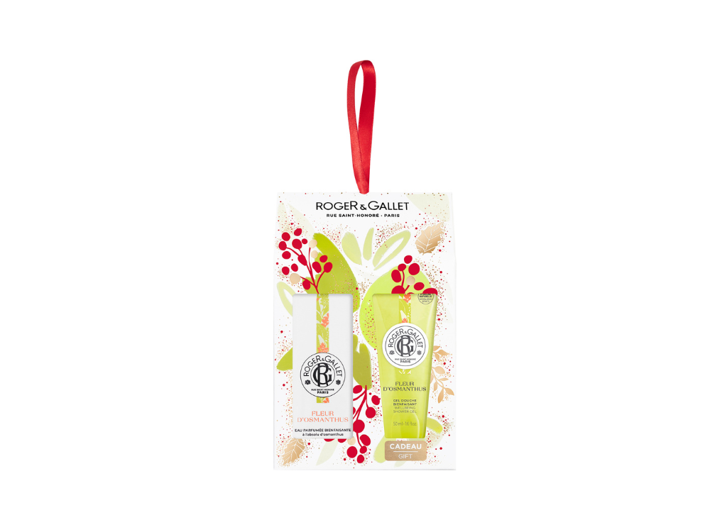 Roger & Gallet Fleur d'Osmanthus Promo με Wellbeing Fragrant Water, 30ml & Αναζωογονητικό Αφρόλουτρο, 50ml