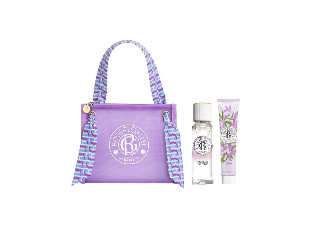 Roger & Gallet Feuille Promo με Wellbeing Fragrant Water Γυναικείο Άρωμα, 30ml & Hand Cream Κρέμα Χεριών, 30ml