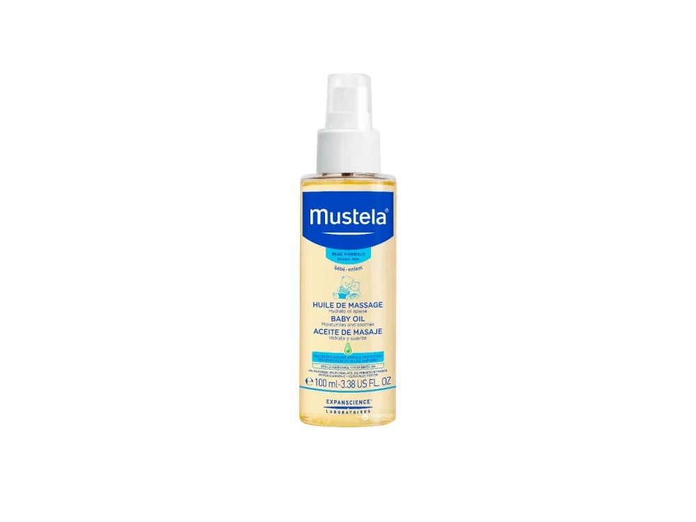 Mustela Baby Oil, Βρεφικό Λάδι για Μασάζ, 100ml