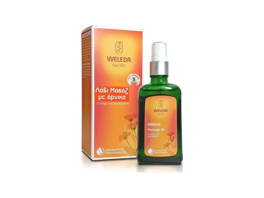 Weleda Arnica Massage Oil Λάδι Μασάζ με Άρνικα, 100ml