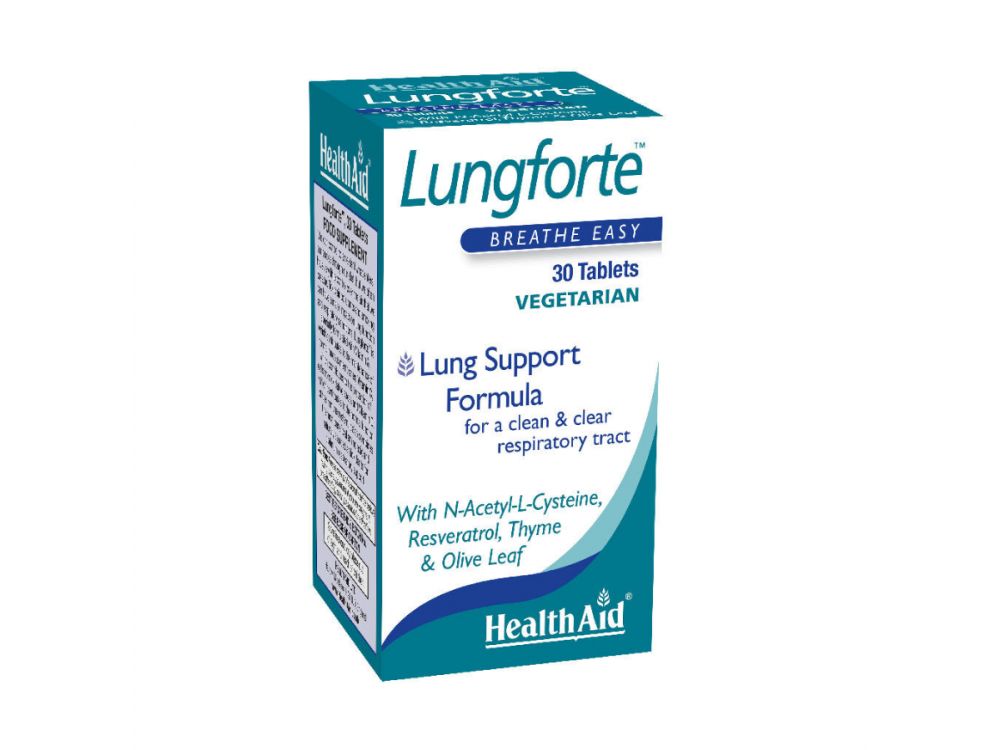 Health Aid Lungforte 30tabs