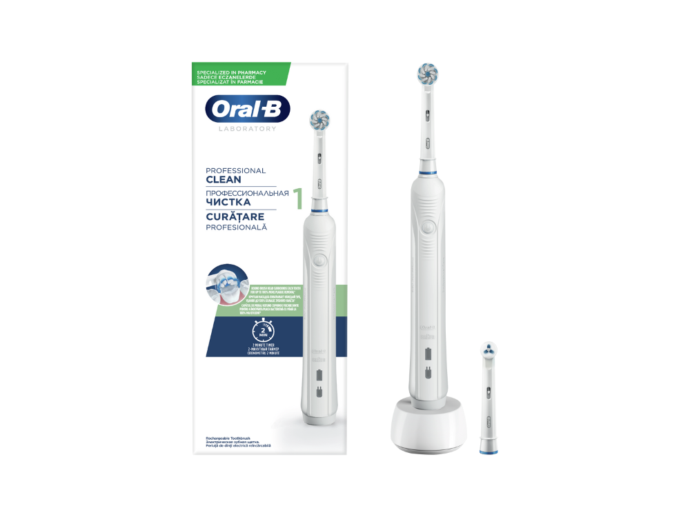 Oral-B Laboratory Professional Clean 1 Ηλεκτρική Οδοντόβουρτσα, 1τμχ