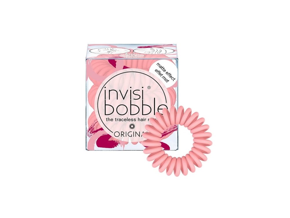 Invisibobble Original Mattitude Pink Me Myselfie Αnd I, Λαστιχάκια Μαλλιών, 3τμχ