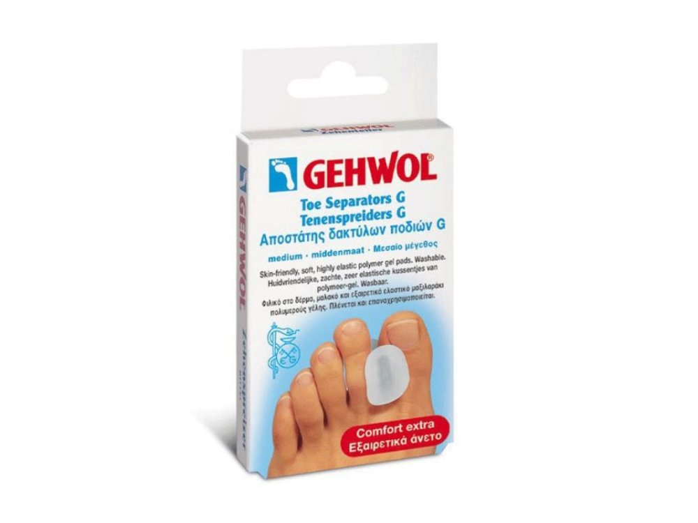 Gehwol Toe Separator G Small, Αποστάτης δακτύλων ποδιού τύπου Gm Μικρού μεγέθους, 3τμχ