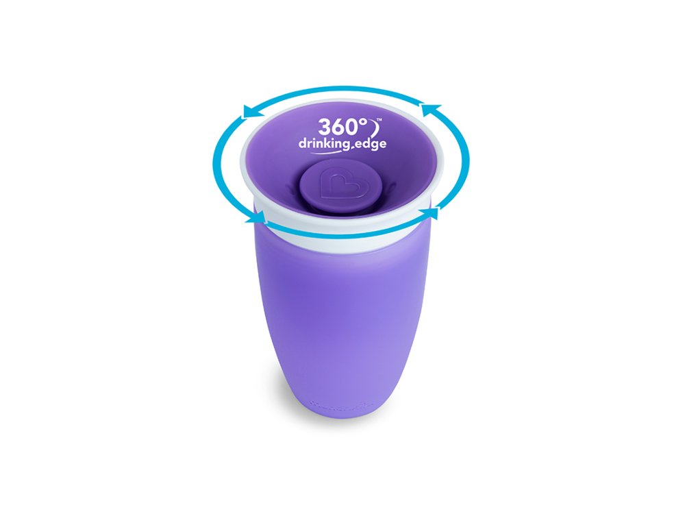 Munchkin Miracle 360 Trainer Cup 12m+, Μώβ, 296ml