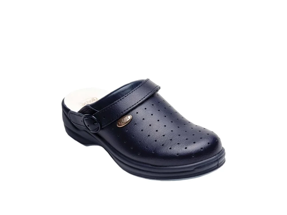 Scholl Professional Clog New Bonus, Unisex Ανατομικά Επαγγελματικά Σαμπό, Μπλέ Χρώμα, No42