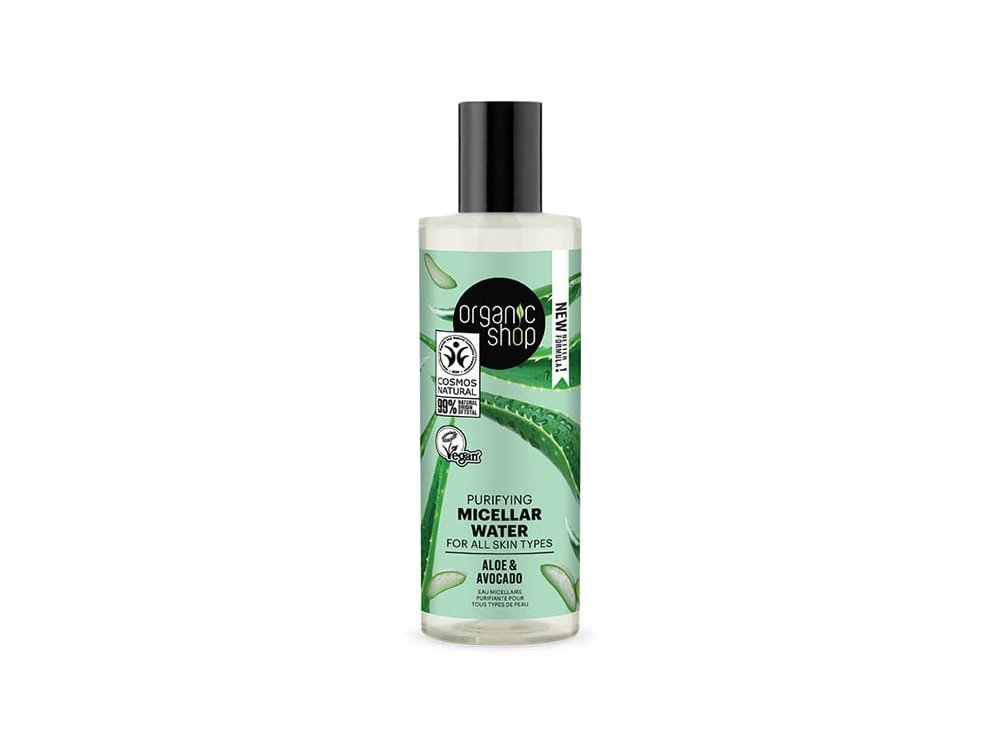 Natura Siberica Purifying Micellar Water Aloe & Avocado, Καθαριστικό Νερό Προσώπου, 150ml