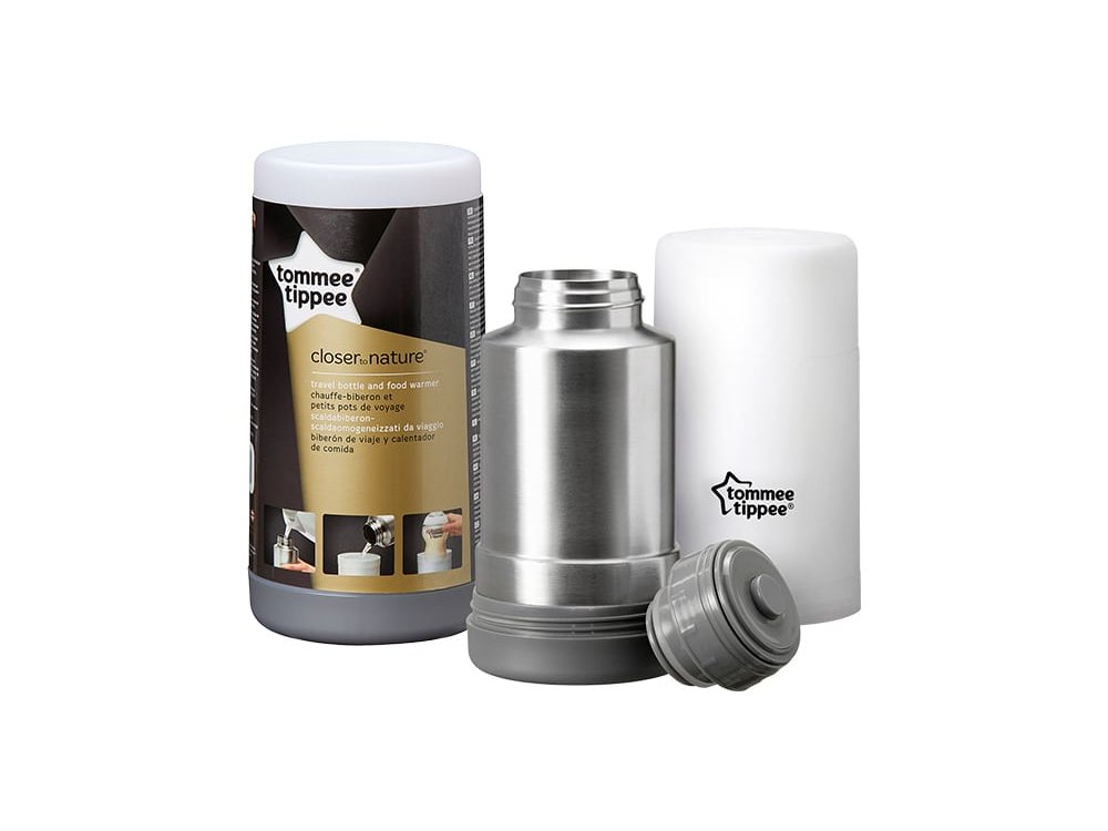 Tommee Tippee Closer To Nature Travel Bottle Warmer Al Ανοξείδωτος Θερμός - Μπεν Μαρί για Μπιμπερό, 1τμχ