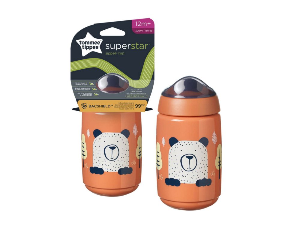 Tommee Tippee SuperStar Sippee Cup Εκπαιδευτικό Πλαστικό Κύπελλο 12m+, 390ml