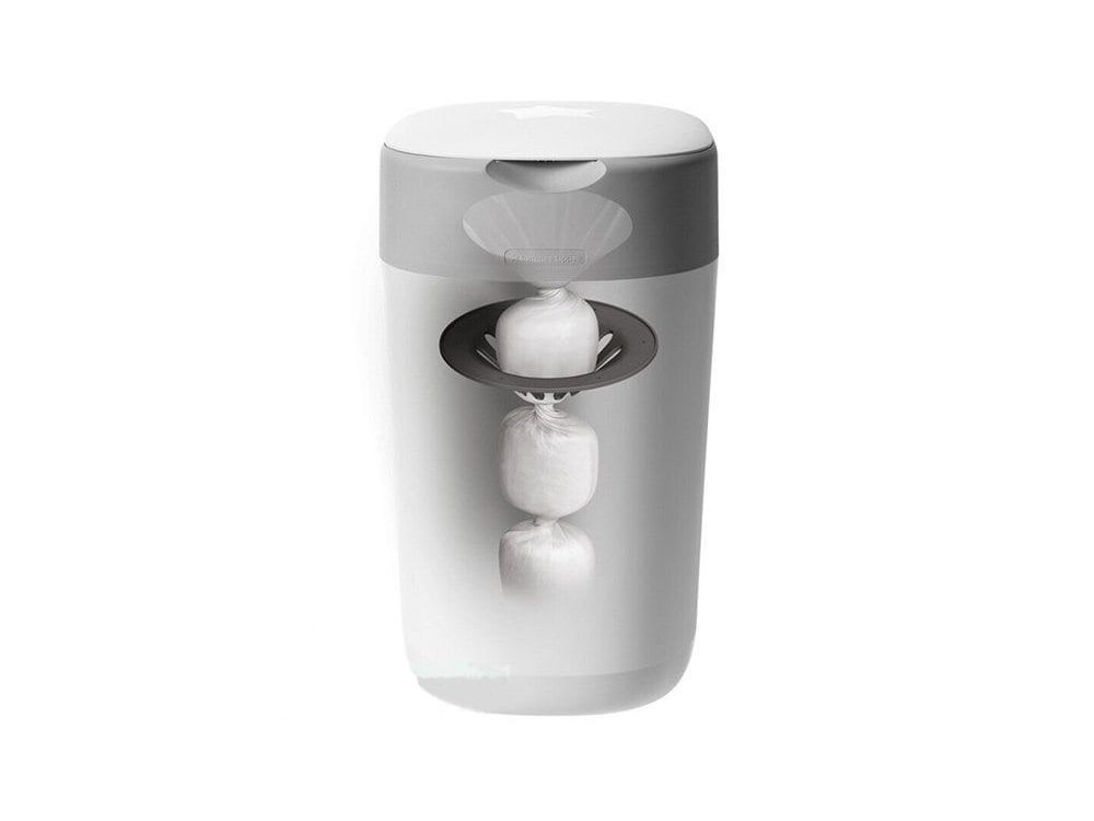 Tommee Tippee Twist & Click Diaper Disposal Bin White Κάδος Απόρριψης Πάνας Λευκός, 1τμχ