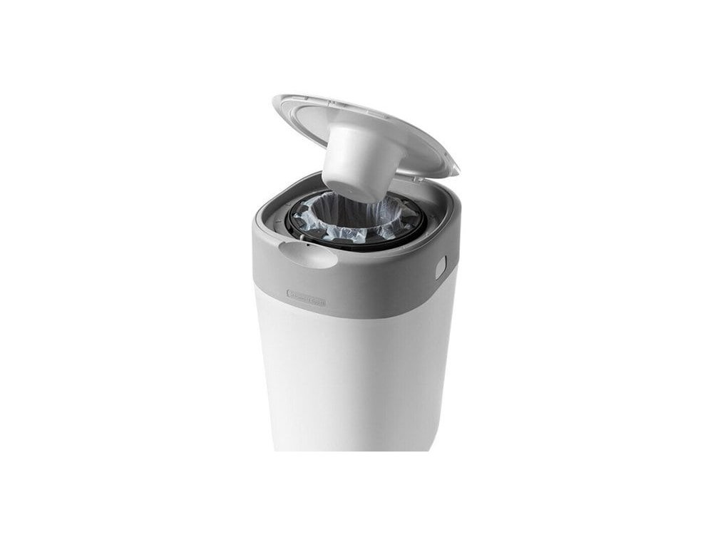 Tommee Tippee Twist & Click Diaper Disposal Bin White Κάδος Απόρριψης Πάνας Λευκός, 1τμχ