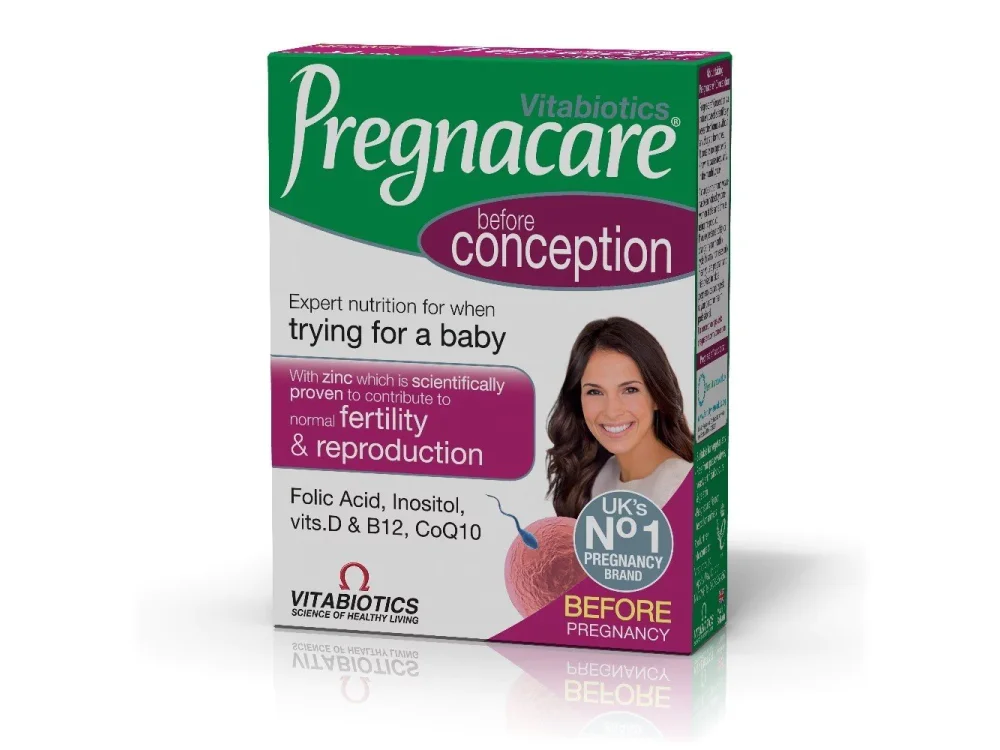 Vitabiotics Pregnacare Conception, Συμπλήρωμα Διατροφής πριν την Εγκυμοσύνη, 30tabs