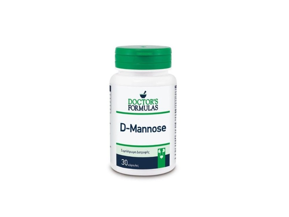 Doctor's Formulas D-Mannose Συμπλήρωμα Διατροφή Για Τη Φυσιολογική Λειτουργία Tου Ουροποιητικού Συστήματος 30tabs