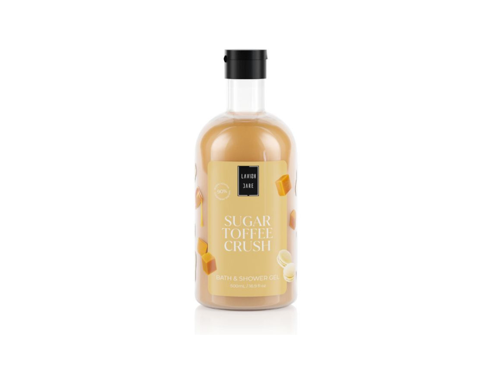 Lavish Care Bath & Shower Gel Sugar Toffee Crush Αφρόλουτρο, 500ml